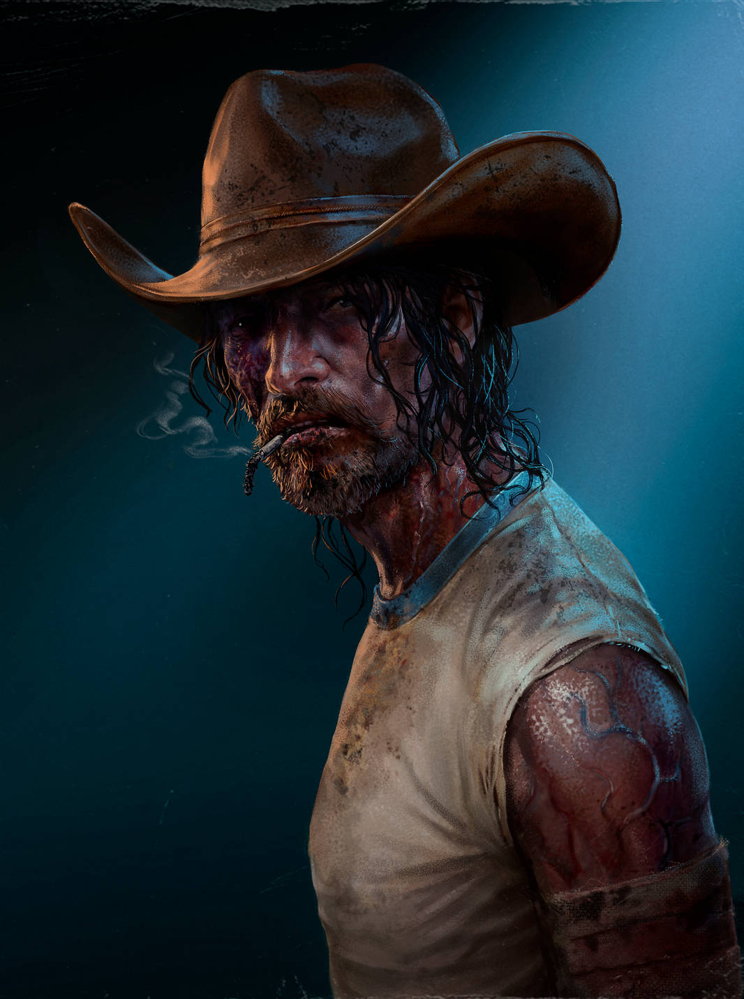 Into the Dead zombie portrait key art