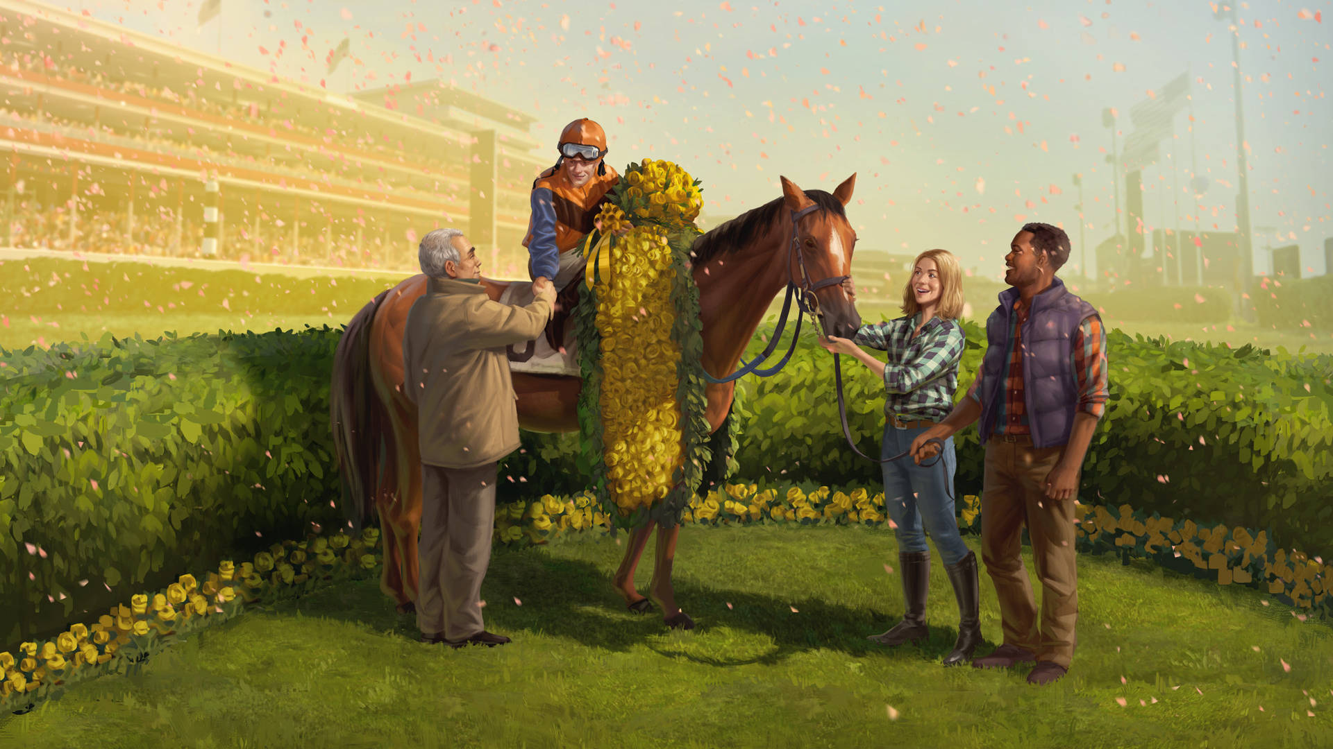 Rival Stars Horse Racing key art