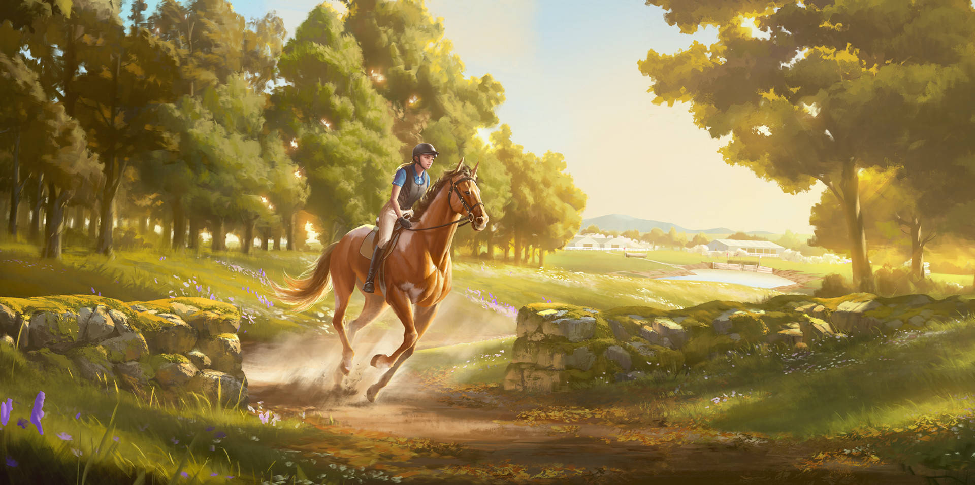 Rival Stars Horse Racing key art