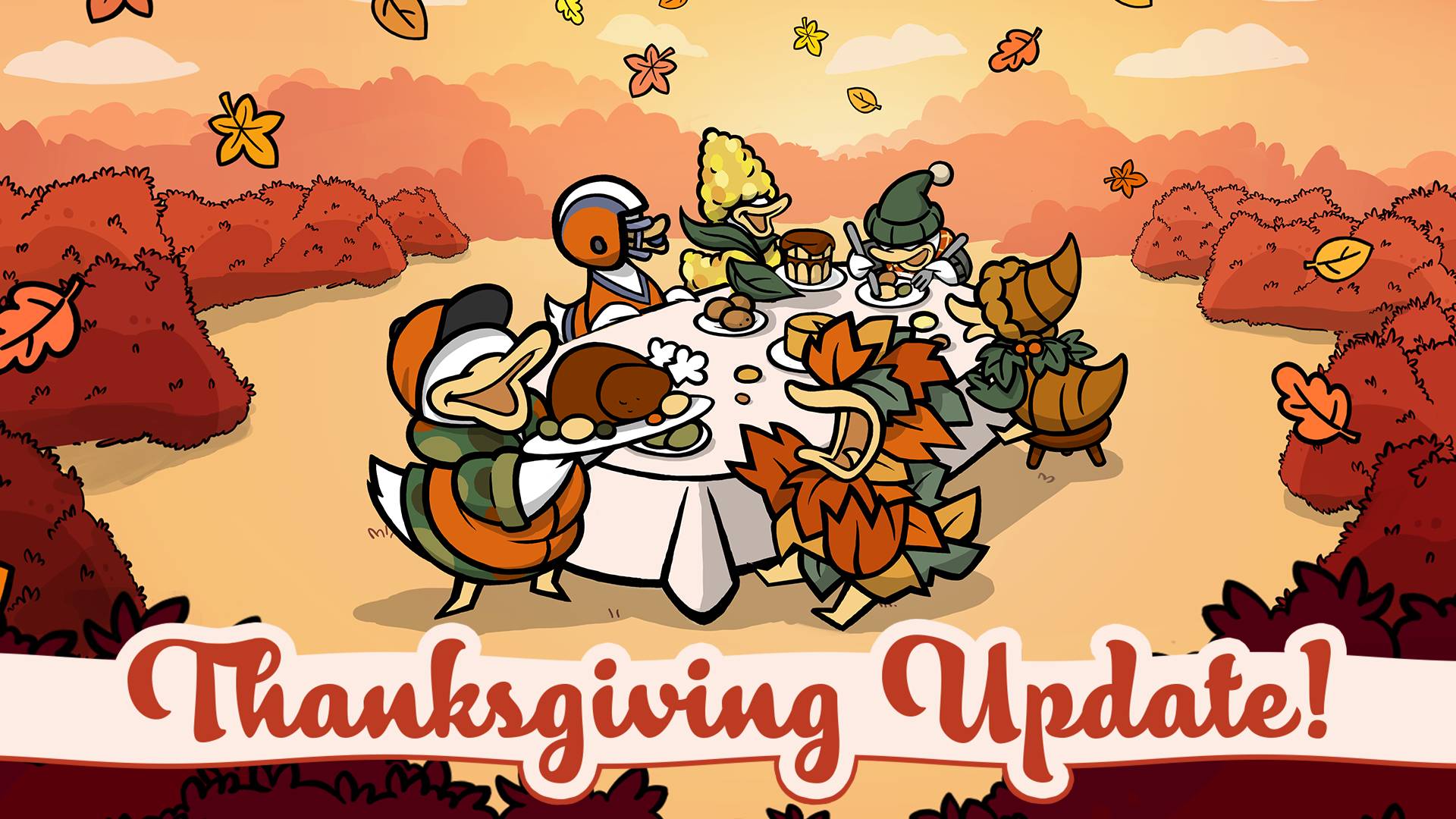 Clusterduck Thanksgiving Update promotional art