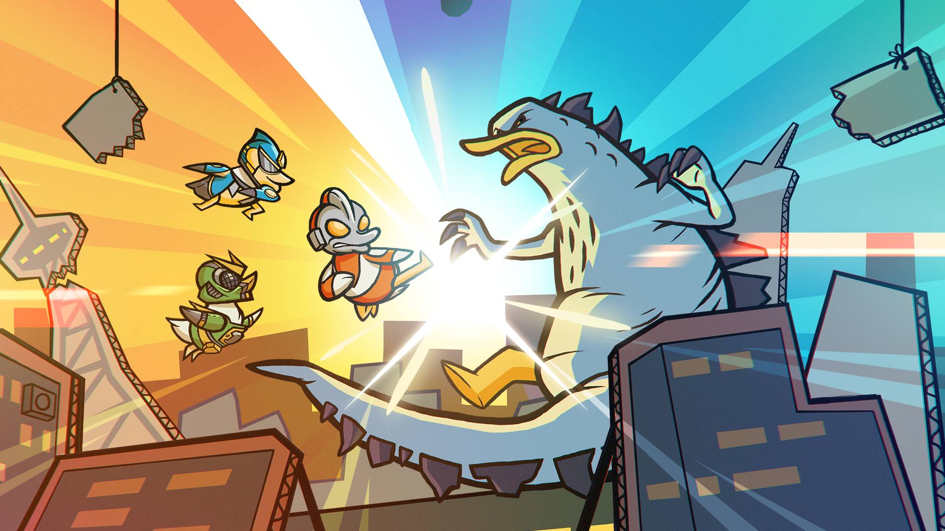 Clusterduck tokusatsu event coming soon teaser